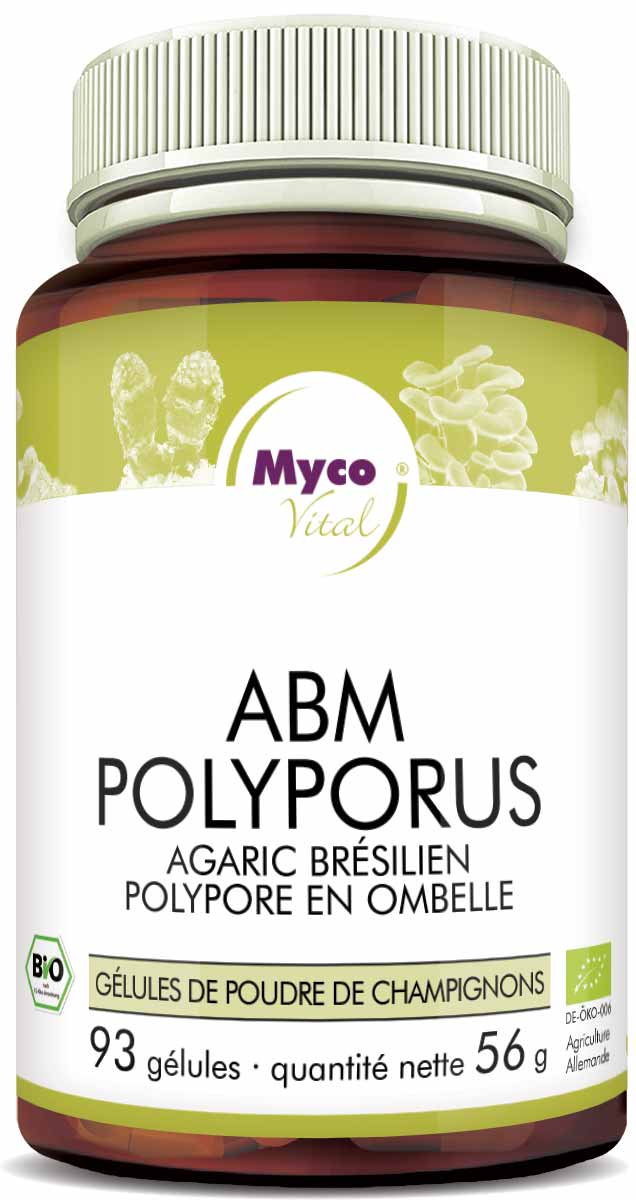 ABM-POLYPORUS Bio-Pilzpulver-Kapseln (Mischung 338)